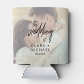 書お洒落道 |色あせたフォト結婚式の引き出物 缶クーラー (裏面)