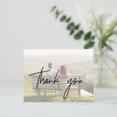 書お洒落道 |色あせた写真ありがとう ポストカード (スタンド正面)