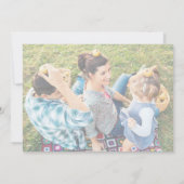 書お洒落道 | 2色あせた写真クリスマス シーズンカード (裏面)