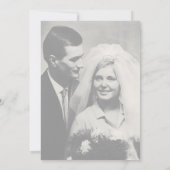 書お洒落道 | Photo Backing Vow Renewal 招待状 (裏面)