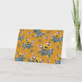 書お洒落道Happy Thanksgiving写真 箔シーズンカード (裏面)