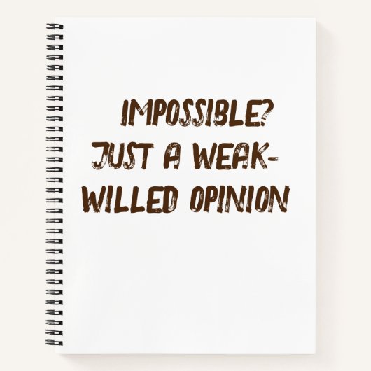 書お話インスパイアは ノートブック (正面)