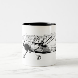 書かれたデュースの野生のマグ ツートーンマグカップ