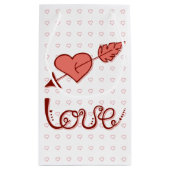 書かれた愛 スモールペーパーバッグ (裏面)