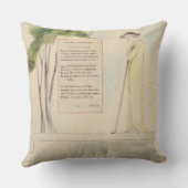 書かれる哀歌からの墓碑銘を、読んでいる羊飼い クッション (裏面)