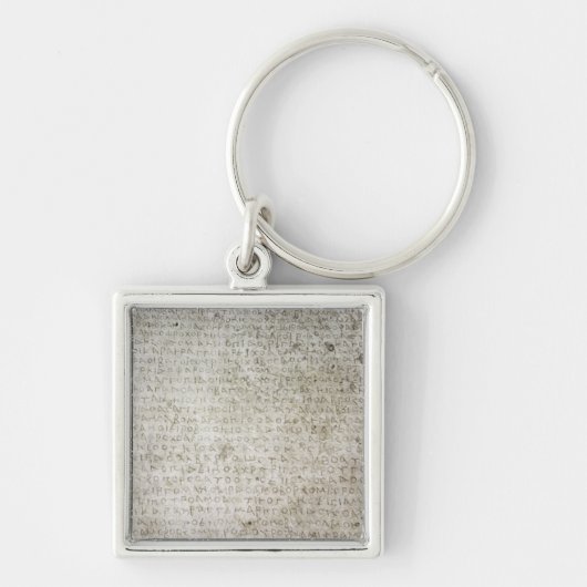書かれるKushanaの言語の銘刻文字 キーホルダー (正面)