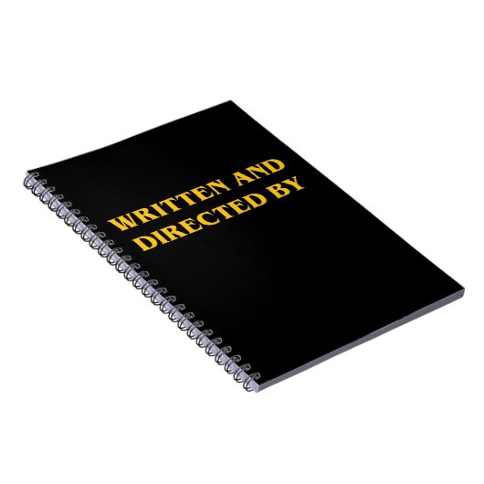 書かれ、指示される-淡黄色のギフトを満たして下さい ノートブック (右側)