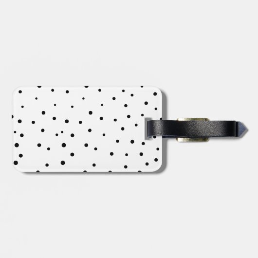 書かわいらしモダン道チームの花嫁パーソナライズされた ラゲッジタグ (裏面横)