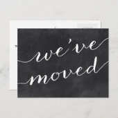 書かわいらし道 | 住所の変更 案内ポストカード (正面/裏面)