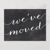 書かわいらし道 | 住所の変更 案内ポストカード (正面)