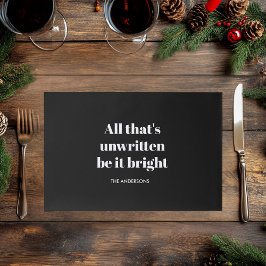 「書き残されていないのは真っ黒で真っ白 ペーパーパッド