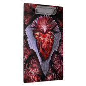 書き込みハート クリップボード (右)