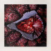 書き込みハート ジグソーパズル (横)