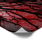 書き込みハート ポスター (角)