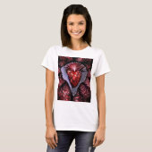 書き込みハート Tシャツ (正面フル)