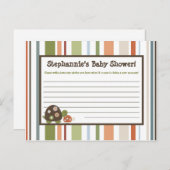 書き込み可能なアドバイスカードラグナビーチタートルカエル池 アドバイスカード (正面/裏面)