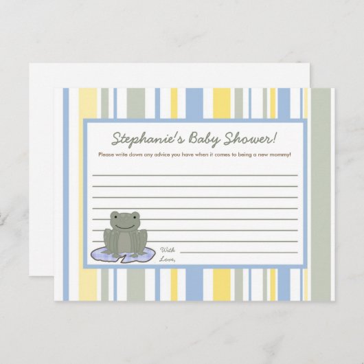 書き込み可能なアドバイスカードラップフロートカートルビードラゴンフル アドバイスカード (正面/裏面)