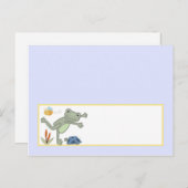 書き込み可能な座席表ラッパガートルビートンフライ ポストカード (正面/裏面)