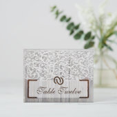 書き込み可能な座席表馬靴オンウッドレース ポストカード (スタンド正面)