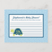 書き込み可能アドバイスカードタートルリーフ海ウミガメ アドバイスカード (正面)