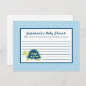 書き込み可能アドバイスカードタートルリーフ海ウミガメ アドバイスカード (正面/裏面)