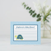 書き込み可能アドバイスカードタートルリーフ海ウミガメ アドバイスカード (スタンド正面)