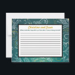 書き込み可能アドバイスカードティール（緑がかった色）/黄色マスタードフローラダ アドバイスカード<br><div class="desc">これらの愛らしい書き込み可能なアドバイスカードは、任意の結婚に完璧な追加である。チップのシャーパイペンと一緒にこれらのカードを単に素晴らしお客様に渡す。お客様は新しい書新婦と新郎のアドバイスを下げることができます。これらの用紙は、光沢のある超重量重量120ポンドのカバー素材（カードストック）に4.25インチx 5.6インチのサイズで印刷される。私たちは、このデザインに専念する全体のラインを私たちのザズル店で結婚は、招待状(5x7)、返品ラベル、郵送ラベル、封筒用シール、郵便切手、カップケーキを選ぶ、ウォーターボトルラッパー、ハーシーの1.55ozを含む。大きなバーラッパー、ハーシーのミニチュアバッグラッパー、電子レンジのポップコーンアドバイスラッパー、書き込み可能座席表、グッズバッグトッパー、FLATサンキューカード(4x5)、HAPPEDサンキューカード(4x5)、メッセージカード、メニューカード、ミントマッチブック、棒つきキャンデーカバー、ブックマーク、ビンゴカードマーカー、ビンゴカード呼び出しシート、書き込み可能カード(4x5)、など。</div>