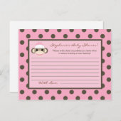 書き込み可能アドバイスカードピンクソックモンキー アドバイスカード (正面/裏面)