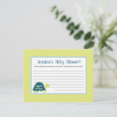 書き込み可能アドバイスカードブルーウミガメ アドバイスカード (スタンド正面)