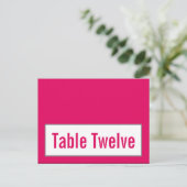 書き込み可能座席表モダングレーダマスクレースプリント ポストカード (スタンド正面)