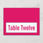 書き込み可能座席表モダングレーダマスクレースプリント ポストカード (正面)