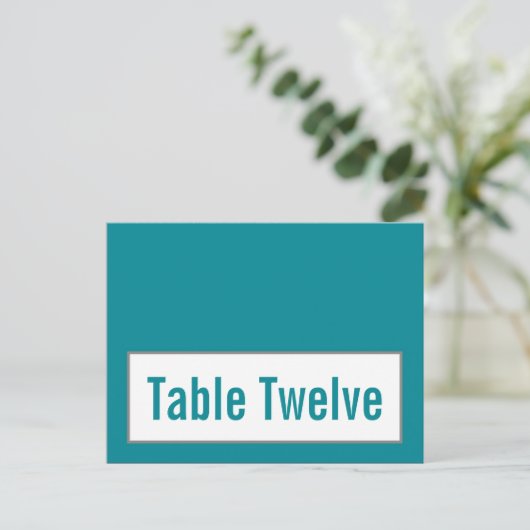 書き込み可能座席表モダングレーダマスクレースプリント ポストカード (スタンド正面)