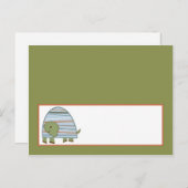 書き込み可能座席表ラグナビーチタートルフロッグポンド ポストカード (正面/裏面)