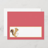 書き込み可能座席表ラブ&自然ガールウッドランド ポストカード (正面/裏面)