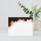 書き込み紙の背景テンプレート領域 ポストカード (スタンド正面)