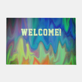 書き込み色の形式 ドアマット