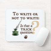 書くか、または書かないため マウスパッド (マウス)