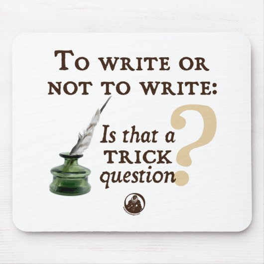 書くか、または書かないため マウスパッド (正面)