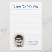 書く時間 便箋 (正面)