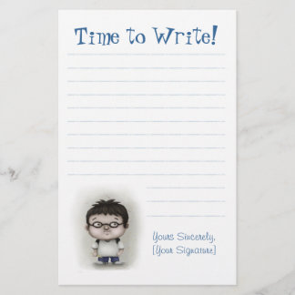 書く時間 便箋