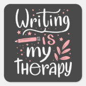 書のセラピー スクエアシール (正面)