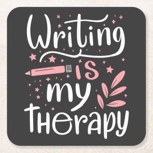 書のセラピー スクエアペーパーコースター (正面)