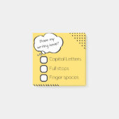 書のチェックリスト付箋- Jr Primary ポストイット (正面)