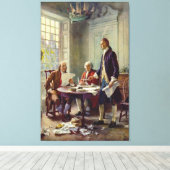 書のフェリス独立宣言 キャンバスプリント (インサイチュ (ウッドフロア))