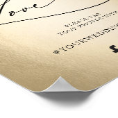 書の台本が愛のサイン結婚を捉える ポスター (角)