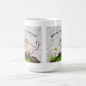 書の愛犬のマグ書、Wag Repeat コーヒーマグカップ (中央)