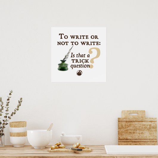 書の有無書 ポスター (キッチン)