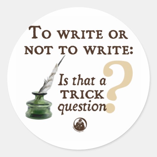 書の有無書 ラウンドシール (正面)