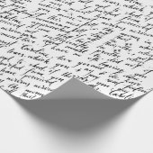 書の ラッピングペーパー (角)