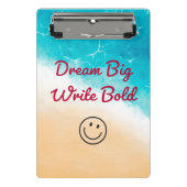 書はっきりしたスタイリッシュミニクリップボード ミニクリップボード (正面)